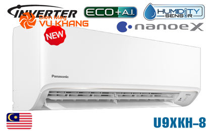 Điều hòa Panasonic U9XKH-8 inverter 9000 BTU 1 chiều [Model 2022]