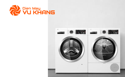 de dang su dung may say Bosch WTW 87541 Máy sấy quần áo Bosch WTW87541 dễ dàng sử dụng