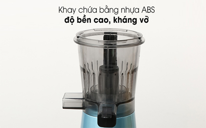 Máy ép chậm Kalite KL-530 - Dung tích khay chứa 250 ml, làm từ nhựa ABS dày chắc