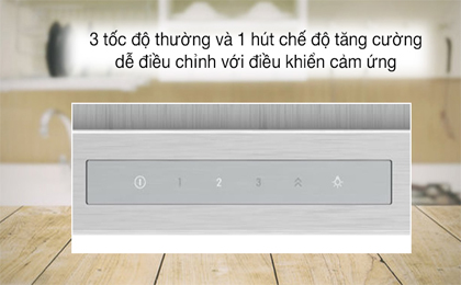 Điều khiển - Máy hút mùi áp tường Bosch DWB77CM50