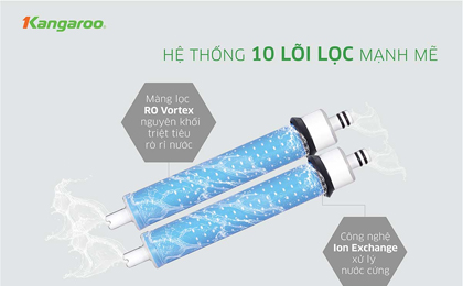 Máy lọc nước nóng lạnh Kangaroo Infinity KG10A2I