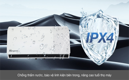 Máy nước nóng gián tiếp Kangaroo 22 lít 2500W KG79A2 - Chuẩn chống thấm nước IPX4