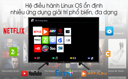 Tivi Sony Smart 50 inch KDL-50W660G linux