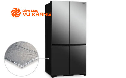 Tủ lạnh Hitachi Side By Side Inverter 569L R-WB640VGV0X(MIR)