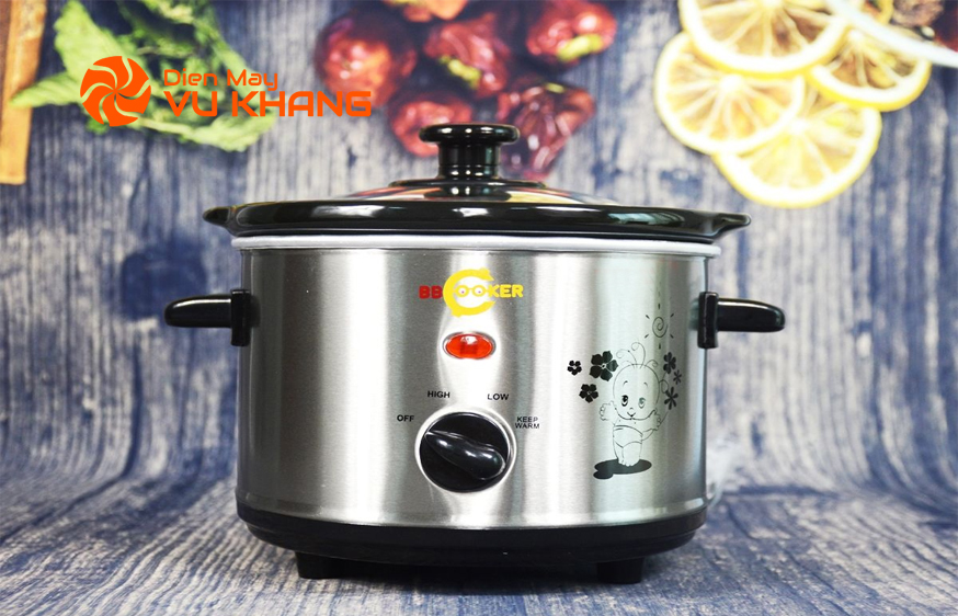 Nồi nấu cháo chậm BBcooker BS15 (1,5 lít) Hàn Quốc