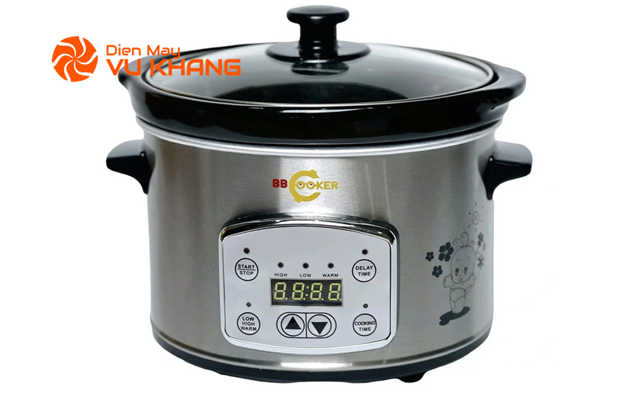 Nồi nấu chậm BBCooker điện tử Hàn Quốc DS15 (1,5 lít)