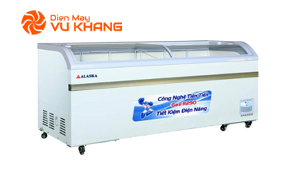 Tủ đông mặt kính cong Alaska 550 lít KC-550