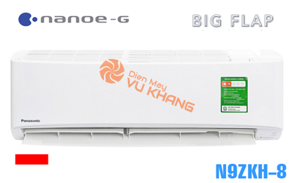 Điều hòa Panasonic 1 chiều 9.000BTU N9ZKH-8
