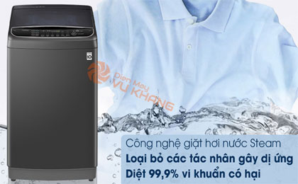 Công nghệ giặt hơi nước Steam - Đánh bay các vết bẩn cứng đầu dễ dàng