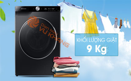 Máy giặt Samsung AI Inverter 9kg WW90TP44DSB/SV
