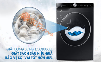 Máy giặt Samsung AI Inverter 9kg WW90TP44DSB/SV