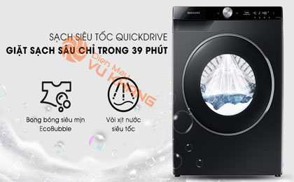 Máy giặt Samsung AI Inverter 9kg WW90TP44DSB/SV