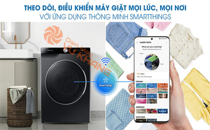 Máy giặt Samsung AI Inverter 9kg WW90TP44DSB/SV