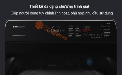 Máy giặt Samsung 12kg WA12CG5745BVSV - Trang bị đa dạng chương trình giặt, đáp ứng thoải mái nhu cầu sử dụng