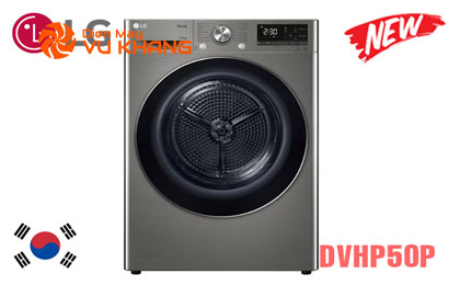 Máy sấy LG Heat Pump 10kg DVHP50P - Màu Inox [Model ra mắt 2023]
