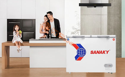 Tủ đông Sanaky VH-285W2 tiết kiệm điện