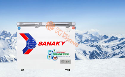 Tủ đông Sanaky Inverter 220 lít VH-2899W4K - Thiết kế